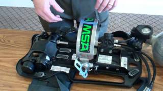 Sunbelt Fire showing the MSA SCBA Cylinder Band