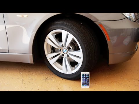 iPhone 6 Plus vs. BMW Car - Durability Test