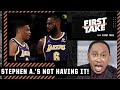 Stephen A. TOTALLY DISAGREES with Keyshawn’s Lakers take 😂 | First Take