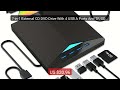 7-in-1 External CD DVD Drive With 4 USB A Ports And TF/SD Car... — Amazing Value 2026 | Must Have!