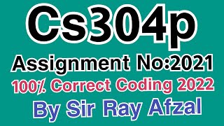 Famous cs304p assignment 2 solution 2021,cs304p assignment 2 2022 cs304p assignment 2 fall 2021,CS304p Net Worth