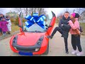 СЮРПРИЗ ДЛЯ ДИАНЫ ПОДАРИЛ МАШИНУ СЮРПРИЗ ДЛЯ ДИАНЫ ПОДАРИЛ МАШИНУ