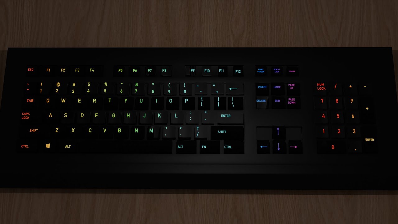 My own Keyboard animation. If you want a tutorial comment down below.