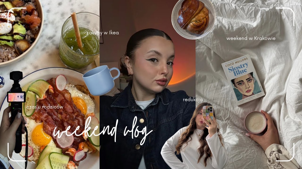 Weekend vlog ⭐️ czas u rodziców | zakupy w Ikea | redukcja | weekend w Krakowie