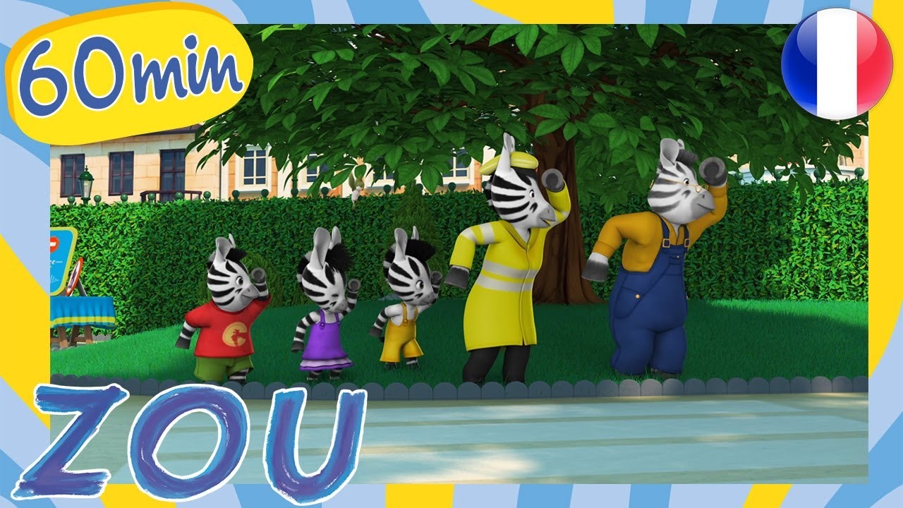 Zou et le code de la route 🚗 Compilation d'épisodes entiers 🦓 Dessins animés en français