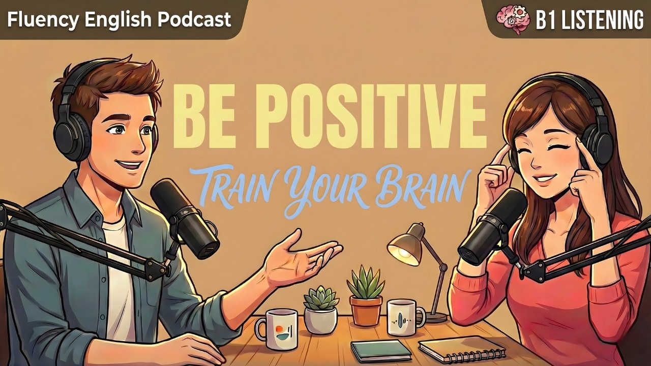 English Podcast for Listening Practice | The Power Of Positivity | B1 English Conversation