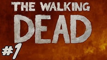 The Walking Dead Episode 1: A New Day Walkthrough Part 1 - MORON COP