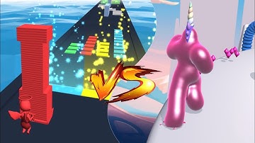 Stack Color 🌈💥Vs Blob Runner 3d : All Levels Gameplay Walkthrough Android, iOS NEW UPDATE