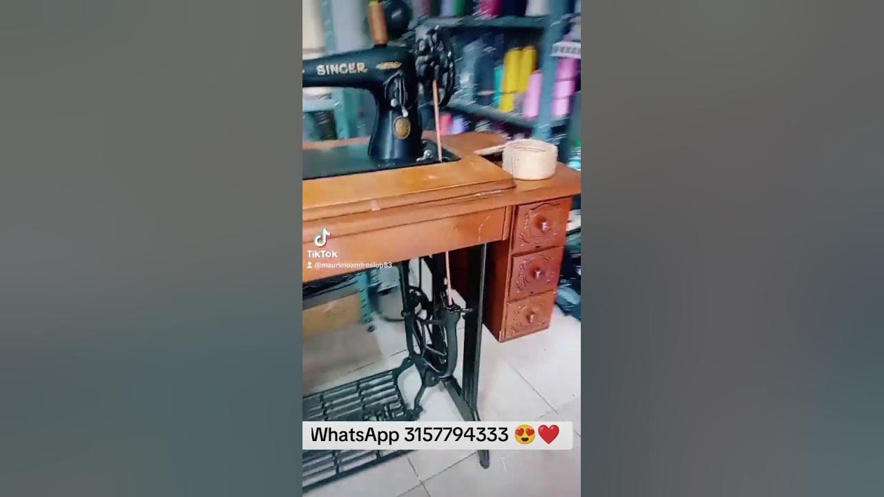 Demonstrating a Vintage Brother Sewing Machine 