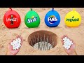 TOP 5 BEST EXPERIMENTS: Coca-Cola, Fanta, Sprite, Pepsi vs Mentos Underground