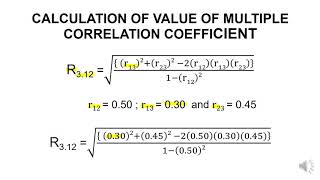 NUMERICAL 2: MULTIPLE CORRELATION