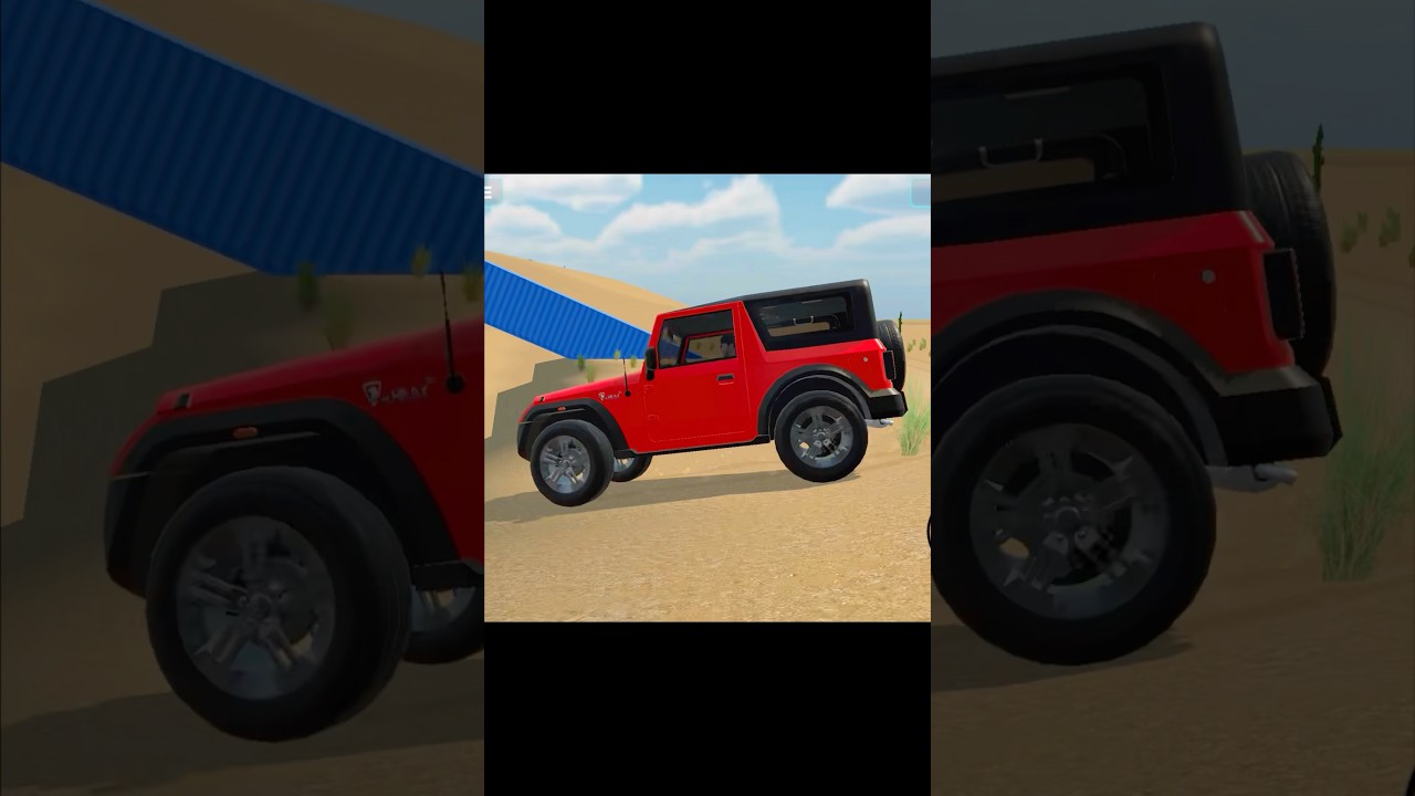 Thar Palat Gaya 😢 Indian Vehicle Simulator #youtubeshorts #trendingshorts #shorts #happyholi
