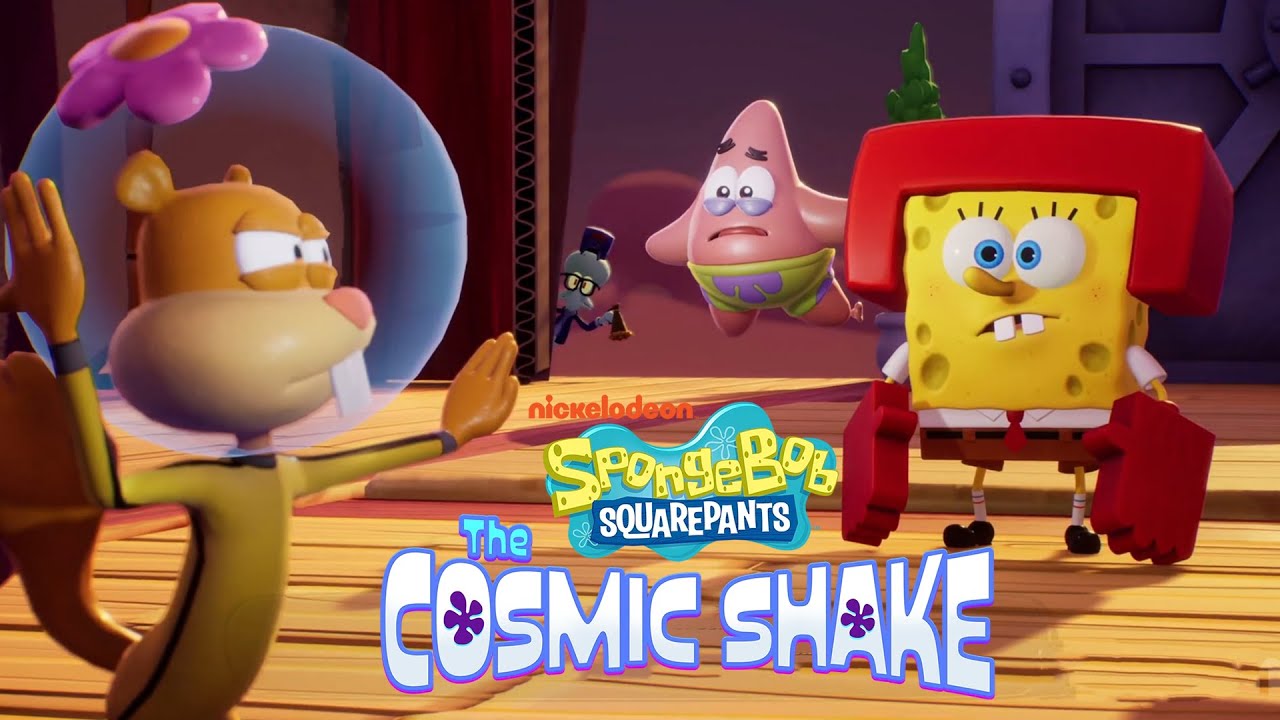 SANDY BOSS FIGHT - SpongeBob SquarePants The Cosmic Shake (4K 60FPS ...