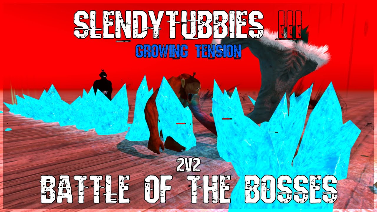 Slendytubbies 3 Growing Tension Battle of the bosses 2v2 5#