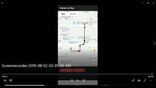 SHOWING ROUTES WITH GPS COORDINATES ON GOOGLE MAP IN IONIC4.