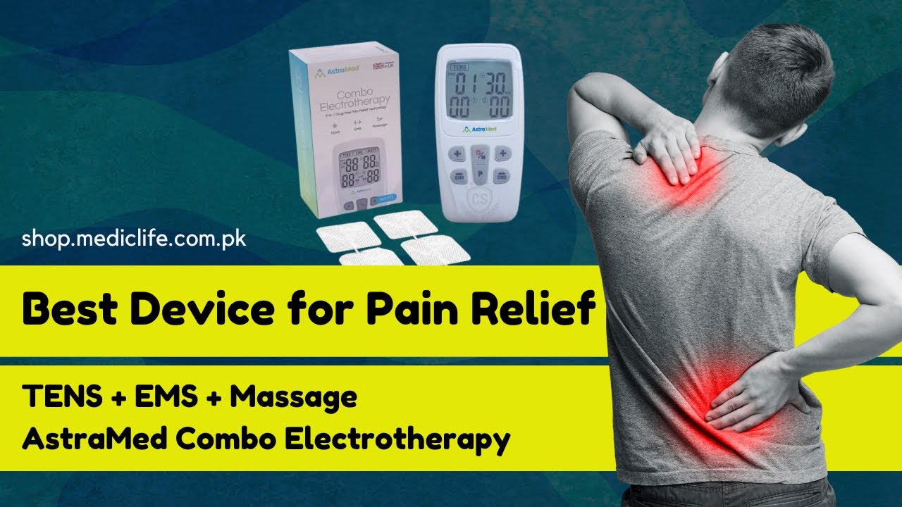 Transcutaneous Electrical Nerve Stimulation Tens Machine Tensems Astramed Combo Medic
