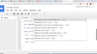 How to Save Google Drive Files in Google Spreadsheets Using Google Apps Script Example
