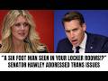 Josh Hawley GRILLS Riley Gaines Hearing After Campus Mob Attack | Women’s Sports Debate Explodes