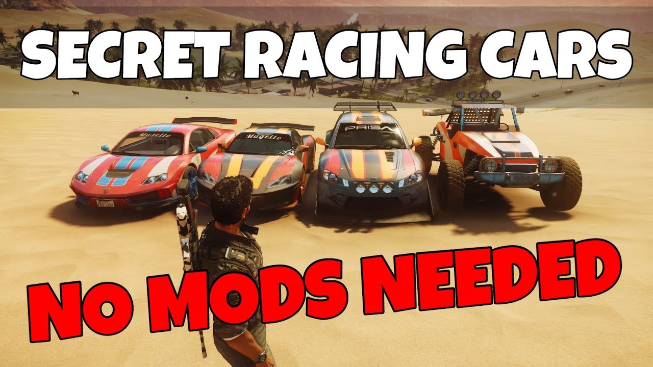 *HOW TO FIND ALL FOUR SECRET CARS IN JUST CAUSE 4 (NO MODS)* PC, Xbox