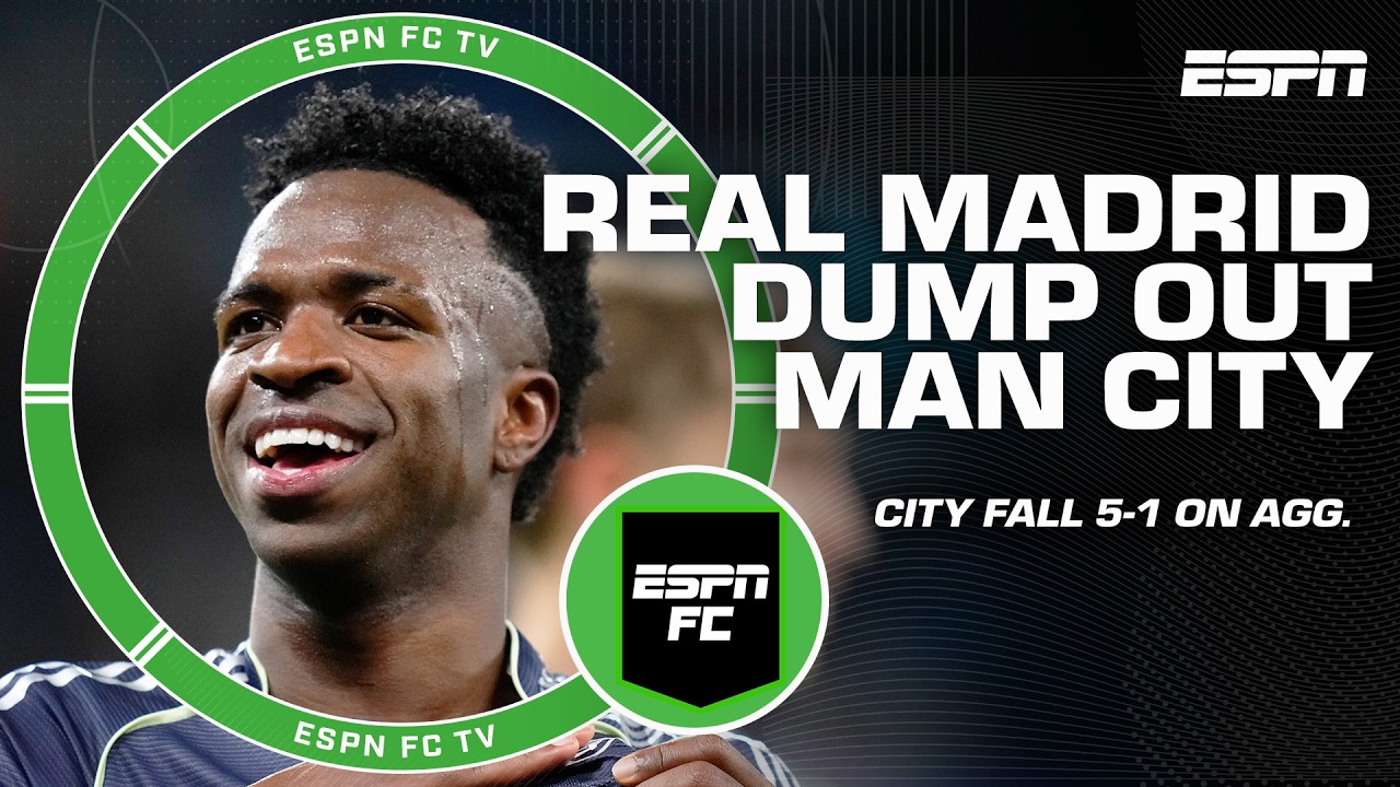 REACTION to Man City vs. Real Madrid in UCL 2nd leg 🚨 'CITY WEREN'T IN IT!' - Ale Moreno | ESPN FC
