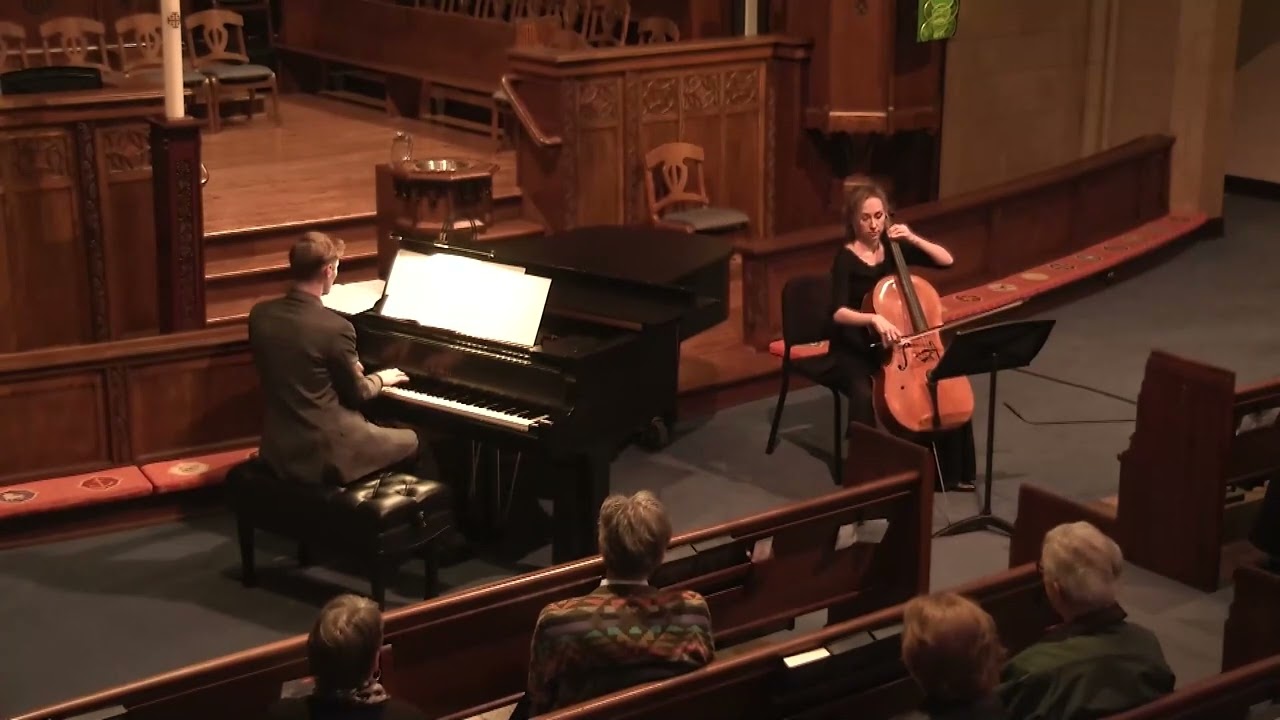 Cello & Piano Recital | Oksana McCarthy, Cellist & Evan Currie, Pianist | February 2, 2025