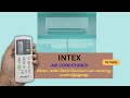 Intex Inverter AC Remote Functions Explained in Tamil | Complete Demo