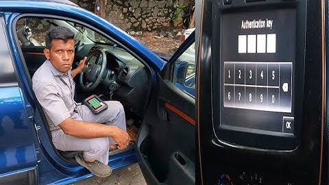 How To Unlock Renault Kwid Car Music System