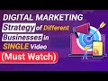 Digital Marketing Strategy of Different Businesses explained | WsCube Tech