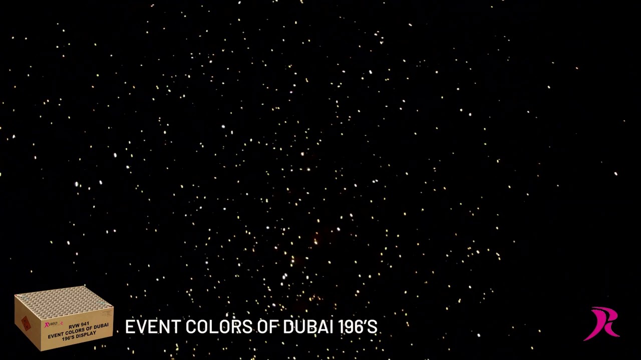 Event Colors of Dubai 196’s - Rubro Vuurwerk - RVW941 - TopTier Vuurwerk