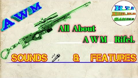 All About AWM Rifel sounds and features.