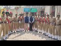 Guard of honour to shri anurag thakur sir union cabinet minister  guardofhonour ncc guardofhonour