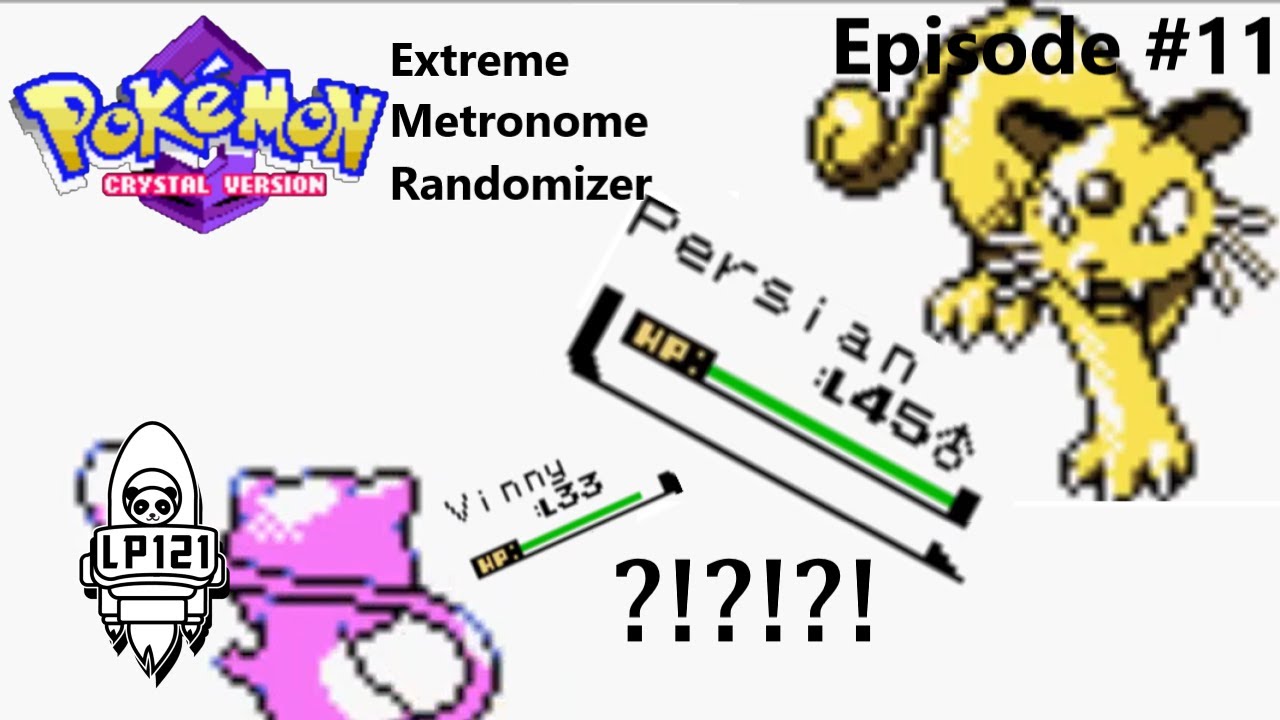 TWO GYMS?! 12 LEVELS UNDER?!?! Pokemon Crystal Extreme Metronome