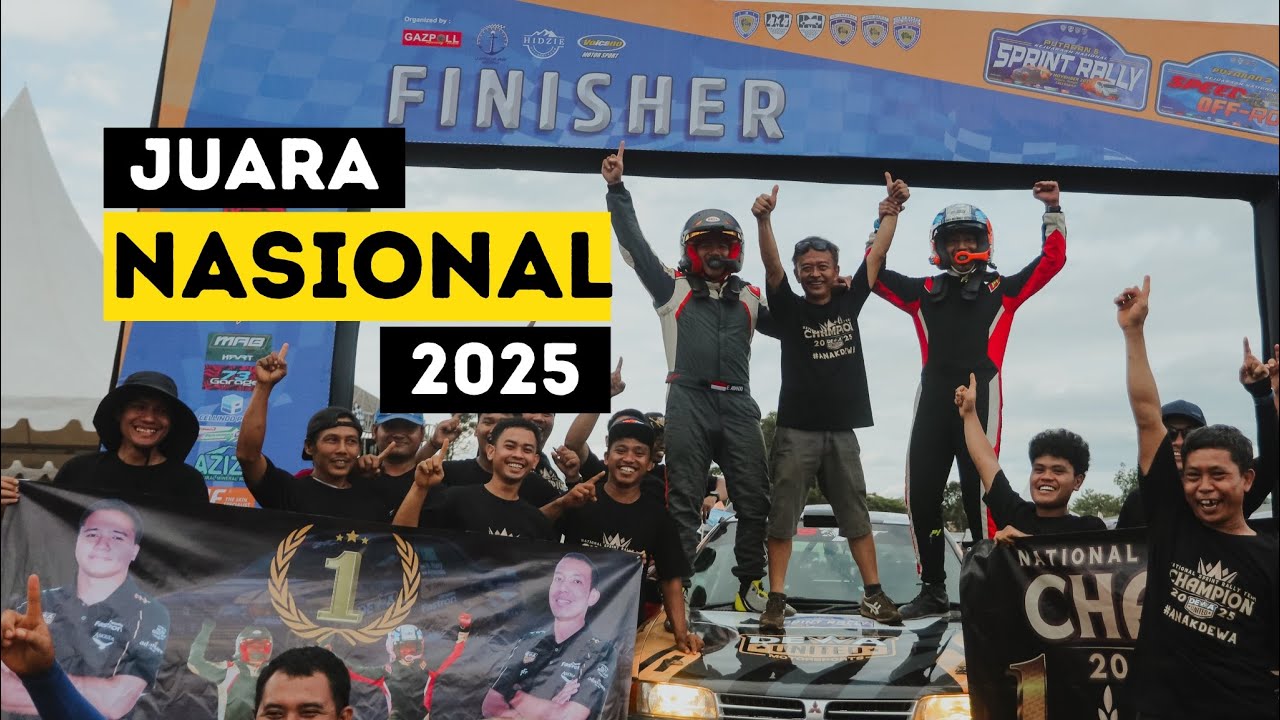 NATIONAL SPRINT RALLY CHAMPION 2025❗️❗️