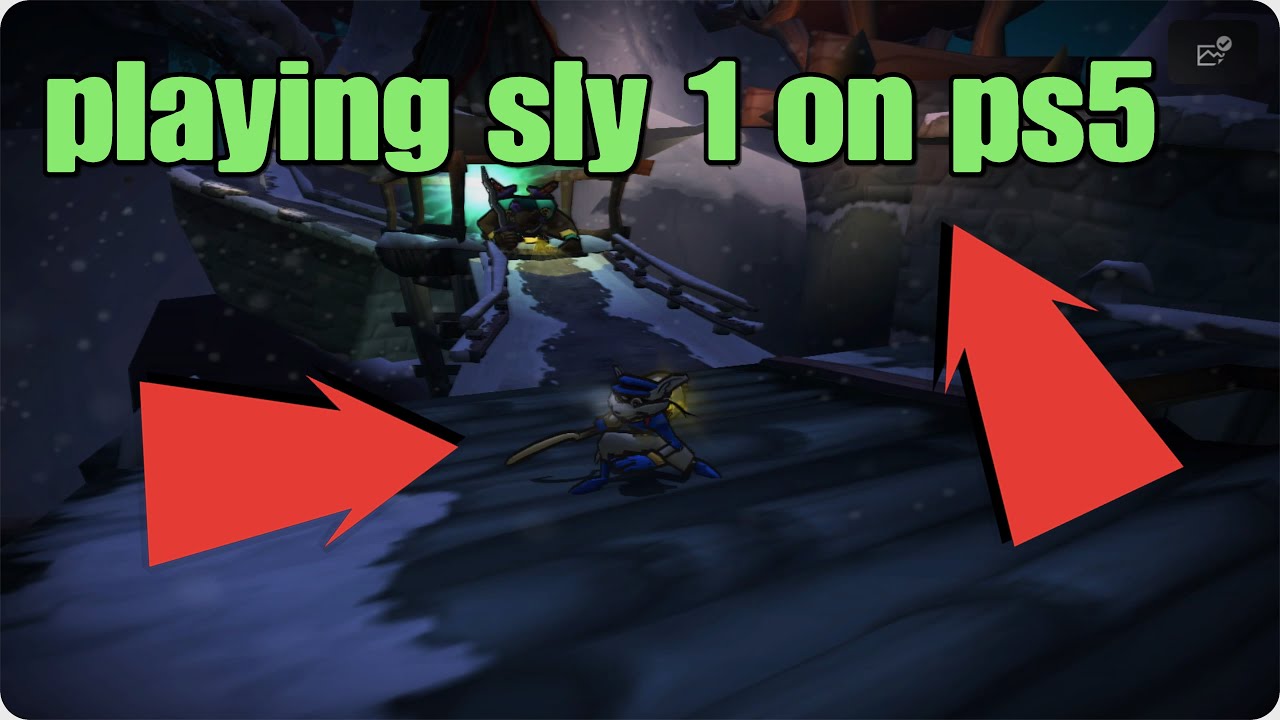 PLAYING SLY 1 ON PS5 | Sly Cooper and the Thievius Raccoonus - YouTube