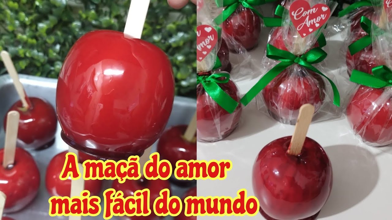 Apenas 1 ingrediente/Não dá bolhas e com boa durabilidade/Chega de sofrer/Você nunca mais vai errar🍎