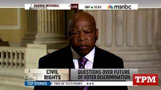 Rep. John Lewis: I Never Thought I'd Live To See Voting Rights Act Undone