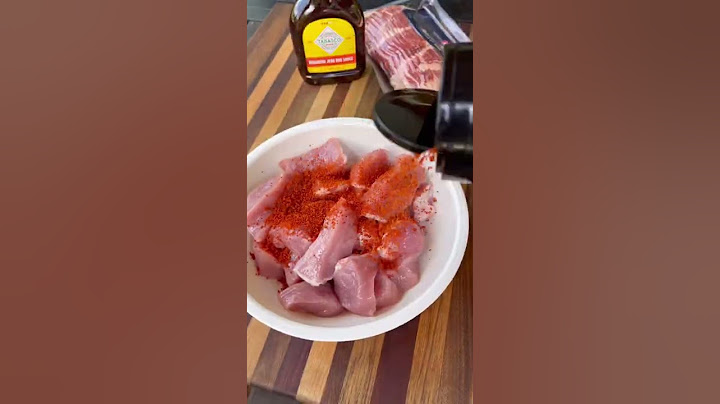 Sweet AND Spicy Pork Skewers #shorts