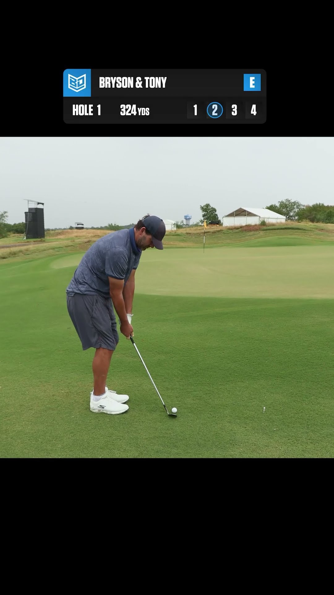 That's one way to start a round of golf ?