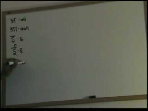 language translator Hindi Alphabet lesson