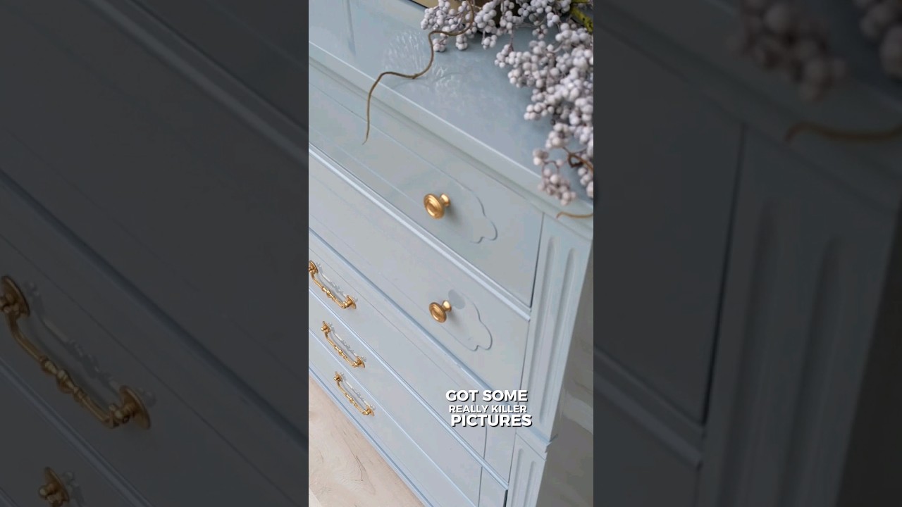 How to Paint High Gloss on Furniture 