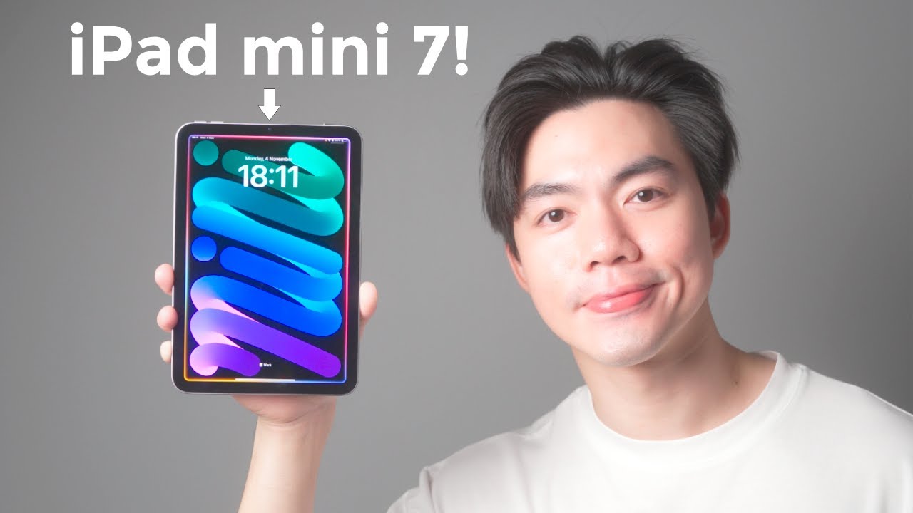 แกะกล่อง iPad mini 7 อัปเกรดใหม่กับ"ไอแพด"รุ่นสุดท้ายของแอปเปิ้ล | bomyanapat
