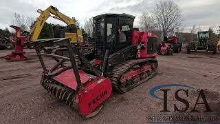 3432 - 2017 Fecon FTX-128R Mulcher Will Be Sold At Auction!