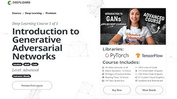 Intro to Generative Adversarial Networks (GANs) - New Course Release