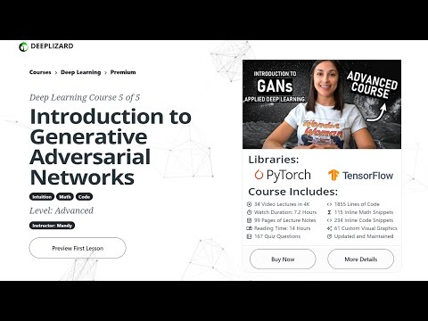 Intro to Generative Adversarial Networks (GANs) – New Course Release