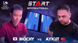 Backgammon Start International 2025/2026 ▸ Mochy 🇯🇵 vs 🇹🇷 Aykut Uzel screenshot 4