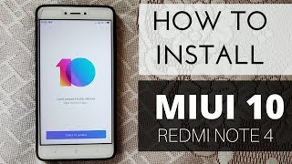 Install miui 10 in redmi note 4 | finally miui 10 released for redmi note 4