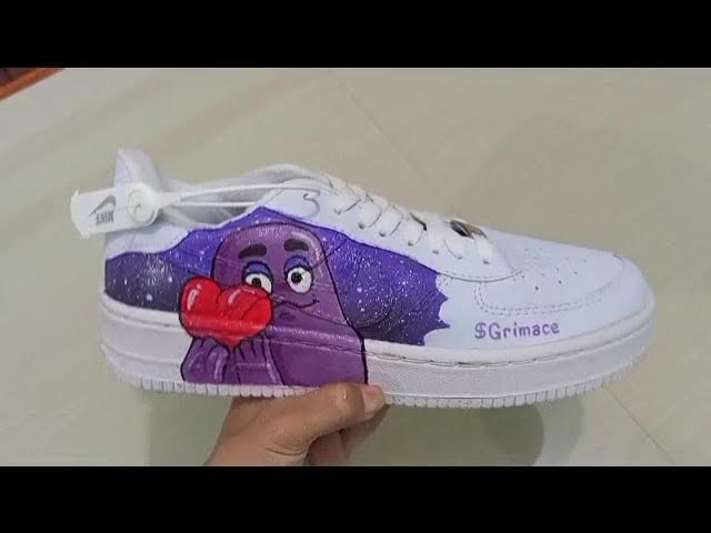 AIR FORCE 1 - LOUIS VUITTON CUSTOM W/ BUTTERFLY!!🦋 👟 🎨 