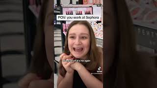 POV: YOU WORK AT SEPHORA #sephora #retail #skit #acting #comedy