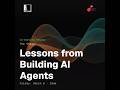 Co-work Fridays @ SQCo — The Stage: Lessons learn from building AI agents