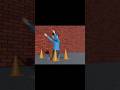 Practicing animating walk cycle and falling. 🕳️ 🌠#blenderanimation #practicemakesperfect #animation